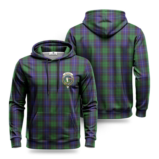 Mitchell Tartan Crest Hoodie 1500