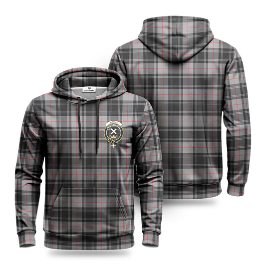 Moffat Modern Tartan Crest Hoodie 1500