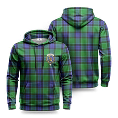 Monteith Tartan Crest Hoodie