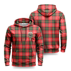 Nesbitt Modern Tartan Crest Hoodie