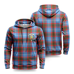 Newton Tartan Crest Hoodie