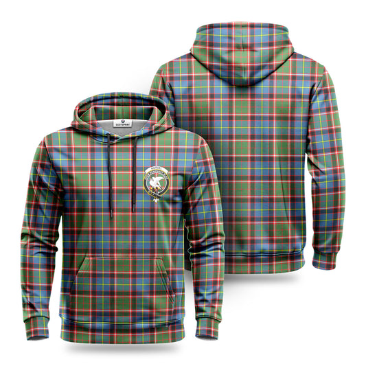 Norvel (or Norvill) Tartan Crest Hoodie 1500