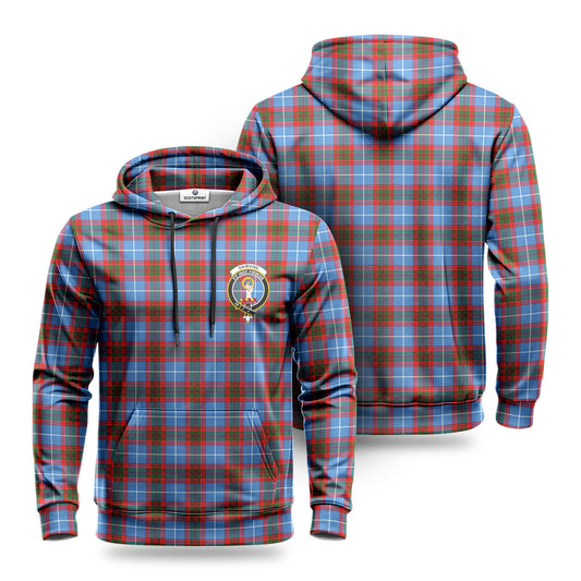 Skirving Tartan Crest Hoodie 1500