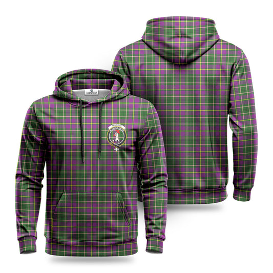 Tailyour (or Taylor) Tartan Crest Hoodie 1500