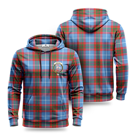 Trotter Tartan Crest Hoodie 1500