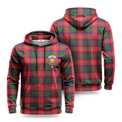 Wauchope (or Waugh) Tartan Crest Hoodie