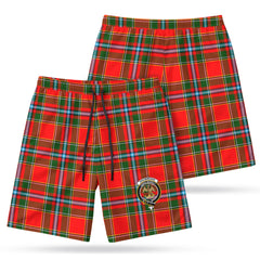 Drummond of Perth Tartan Crest Men's Beach Shorts