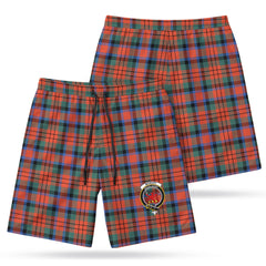 McDuff Ancient Tartan Crest Men's Beach Shorts