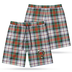 McDuff Dress Ancient Tartan Crest Men's Beach Shorts