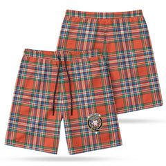 McFarlane Ancient Tartan Crest Men's Beach Shorts
