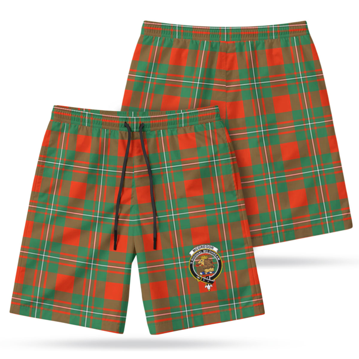 McGregor Ancient Tartan Crest Men's Beach Shorts