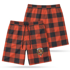 McGregor Rob Roy Ancient Tartan Crest Men's Beach Shorts