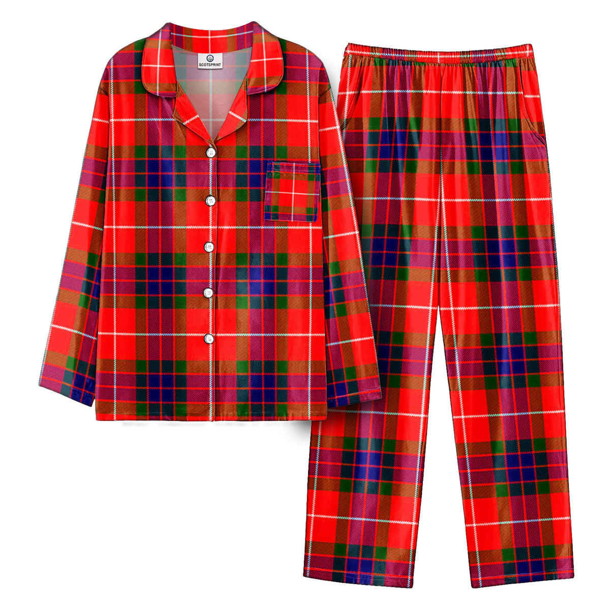 Fraser Tartan Pajama Set