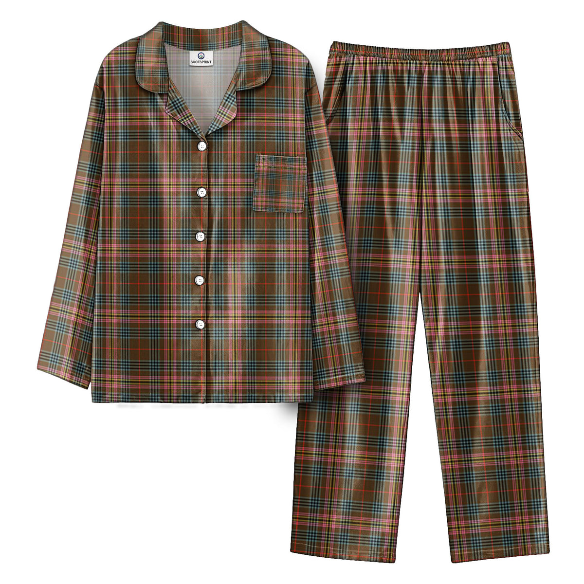 Kennedy Weathered Tartan Pajama Set