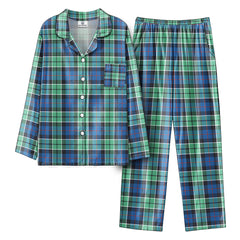 Leslie Hunting Ancient Tartan Pajama Set