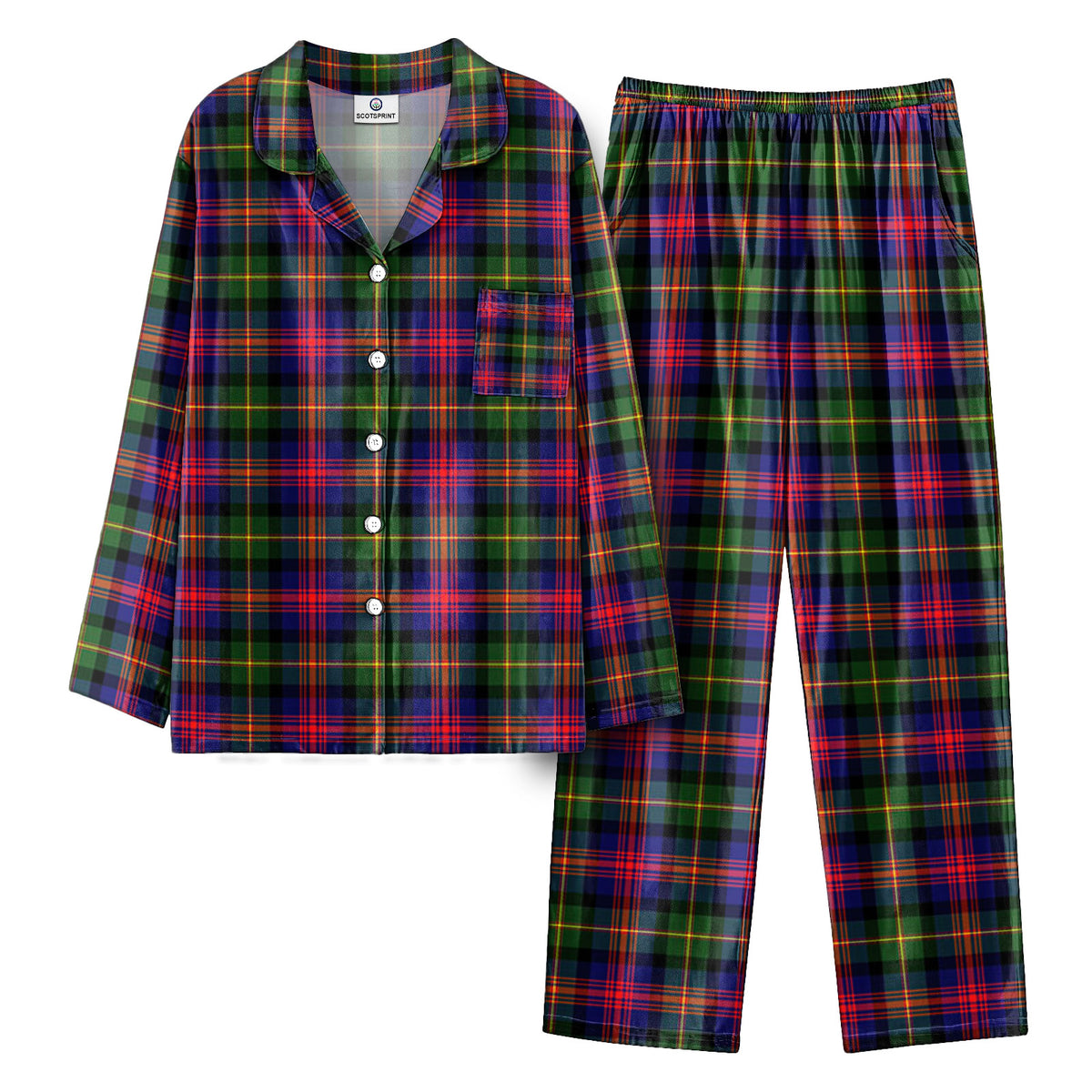 Logan Modern Tartan Pajama Set