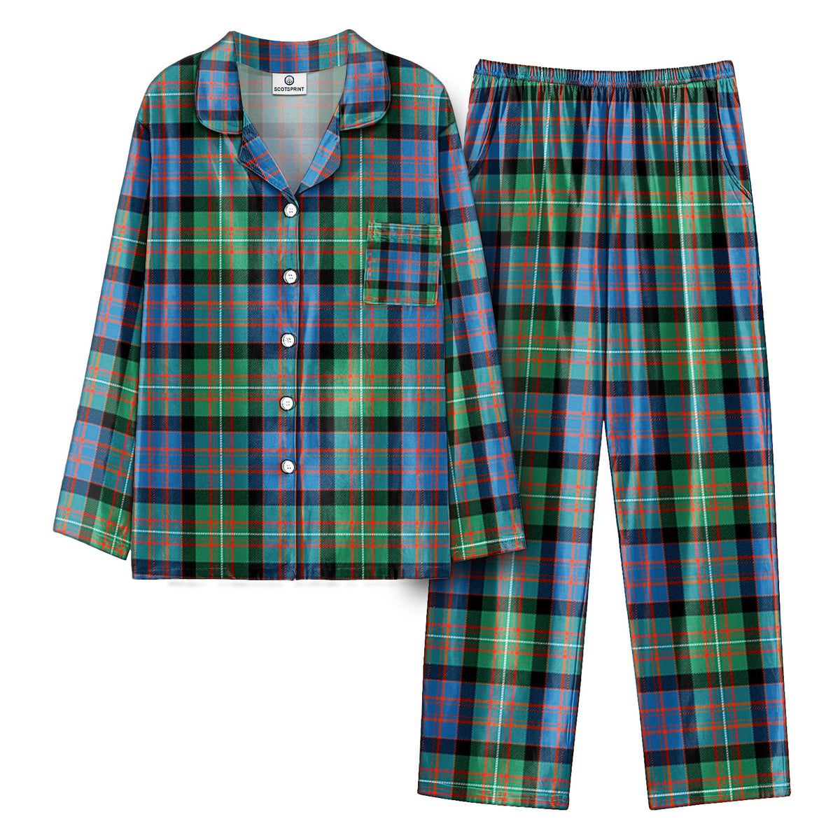 MacDonnell of Glengarry Ancient Tartan Pajama Set