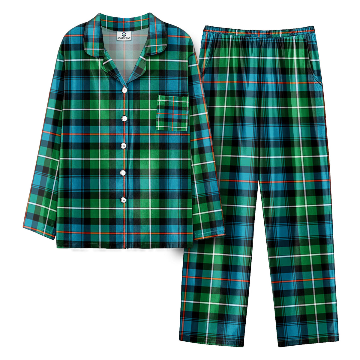 MacKenzie Ancient Tartan Pajama Set