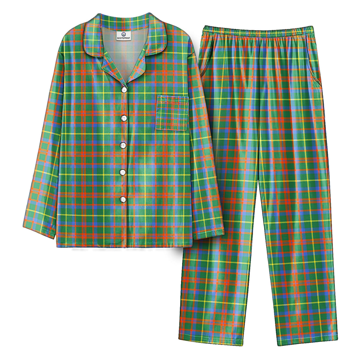 MacKintosh Hunting Ancient Tartan Pajama Set