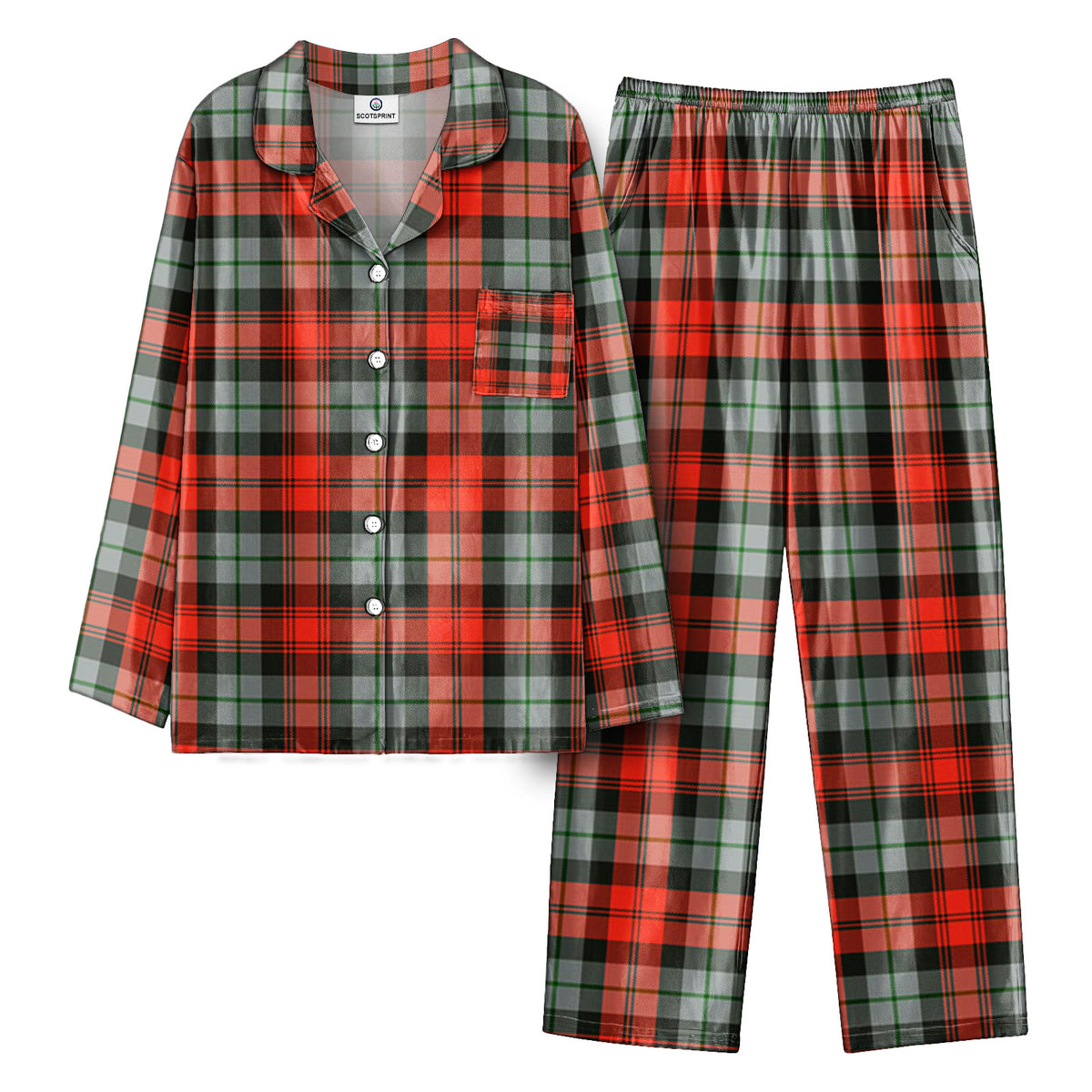 MacLachlan Weathered Tartan Pajama Set