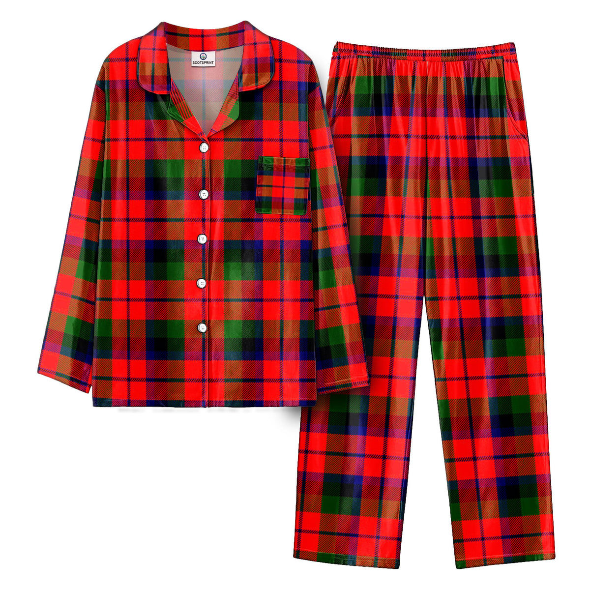 MacNaughten Tartan Pajama Set