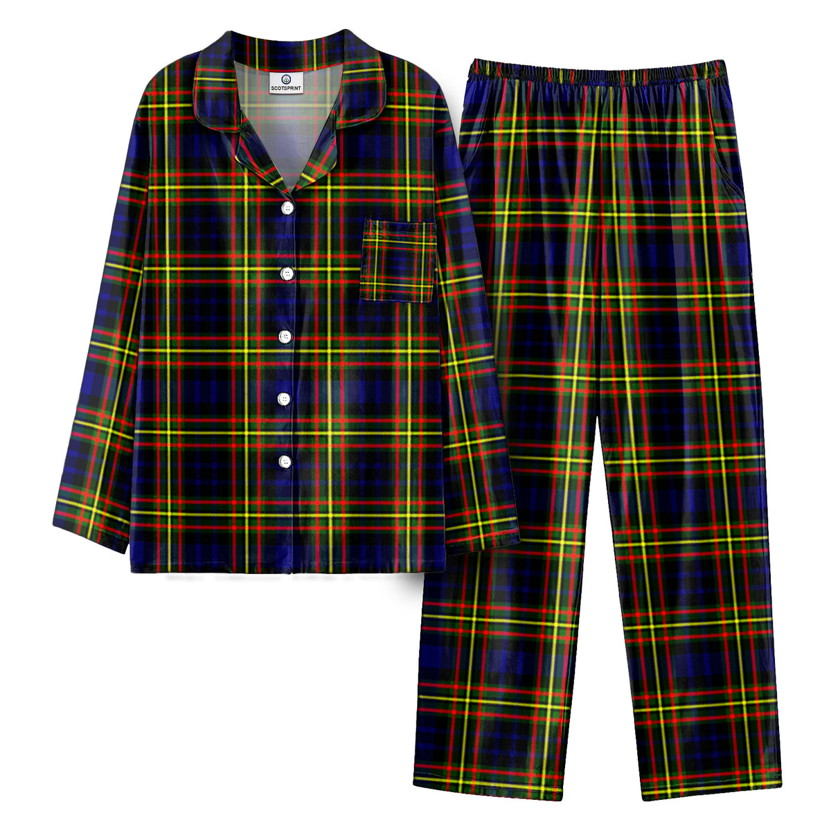 McClellan Modern Tartan Pajama Set