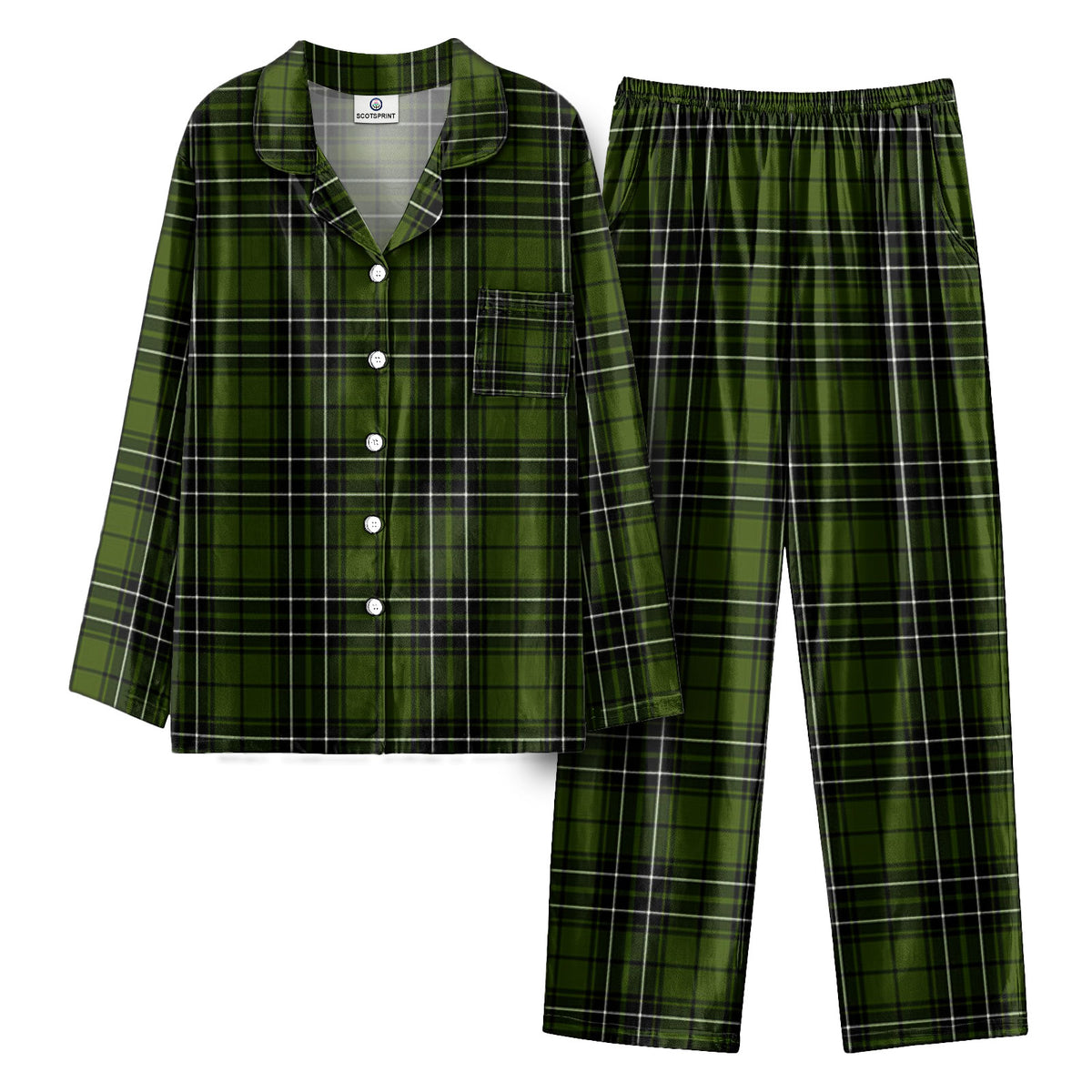 McLean Hunting Tartan Pajama Set