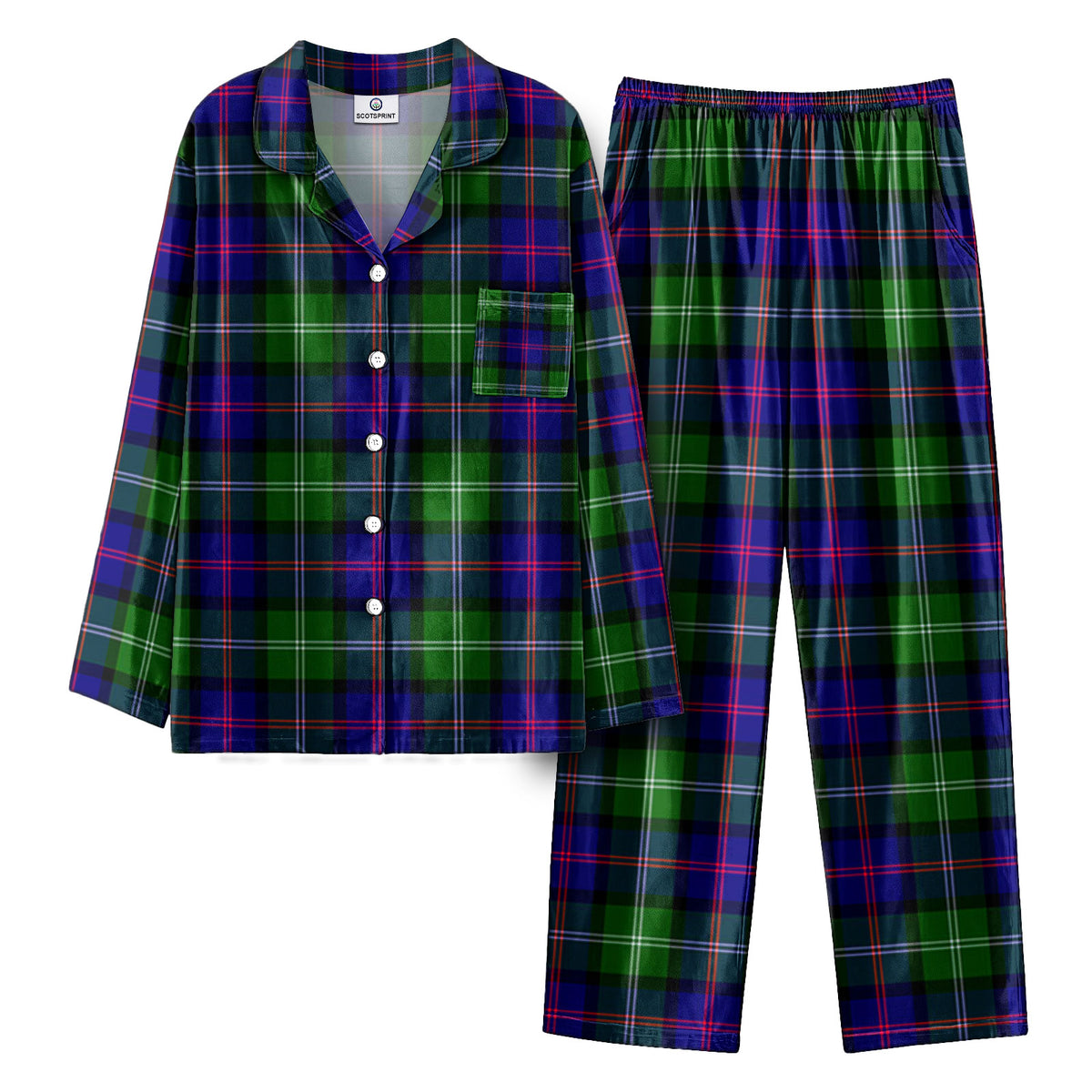 McThomas Modern Tartan Pajama Set