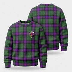 Armstrong Modern Tartan Crest Sweater