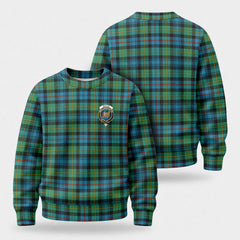 Baillie Ancient Tartan Crest Sweater