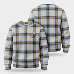 Bell of the Borders Tartan Crest Sweater