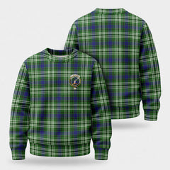 Blackadder Tartan Crest Sweater