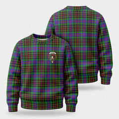 Brodie Hunting Modern Tartan Crest Sweater