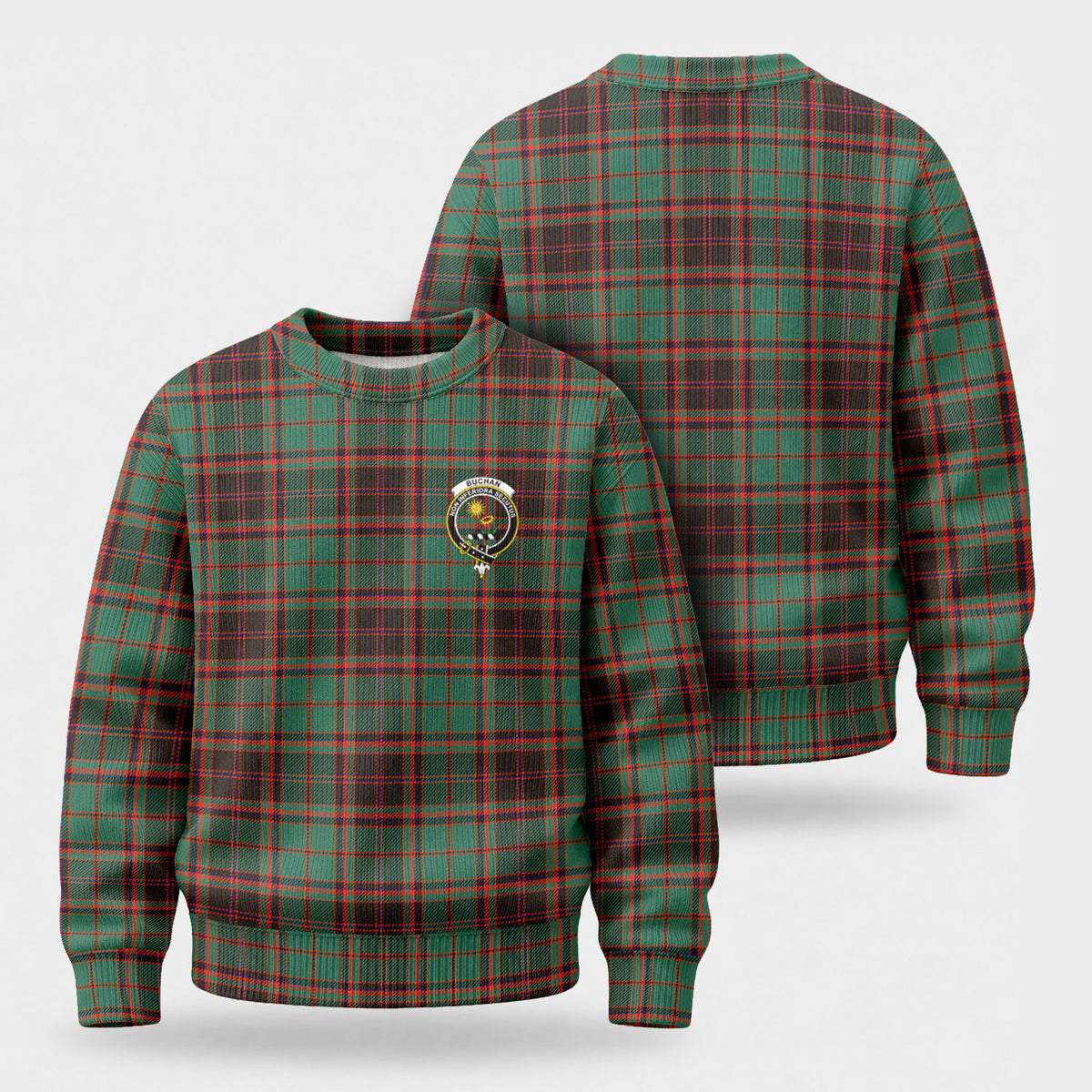 Buchan Ancient Tartan Crest Sweater