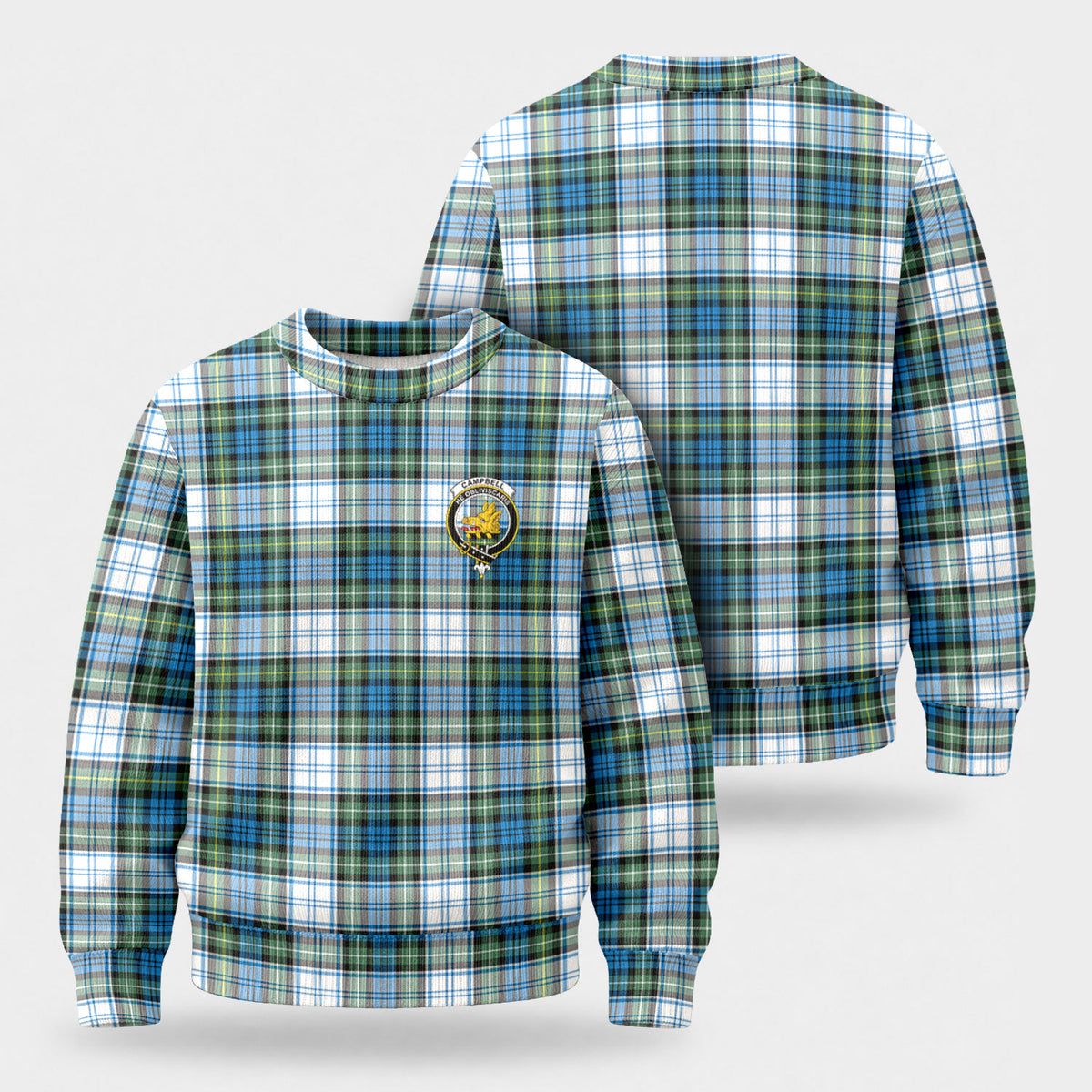 Campbell Dress Ancient Tartan Crest Sweater