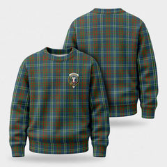 Cathcart Tartan Crest Sweater