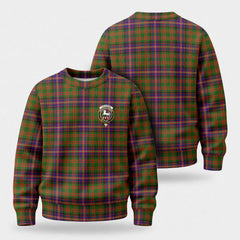 Cochrane Modern Tartan Crest Sweater