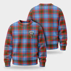 Congilton Tartan Crest Sweater