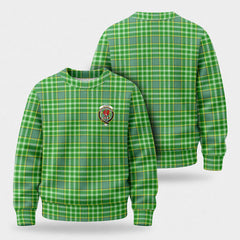 Currie Tartan Crest Sweater