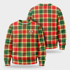 Gibson Tartan Crest Sweater