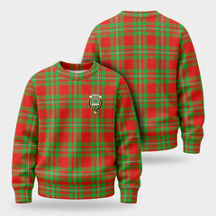 Grierson Tartan Crest Sweater