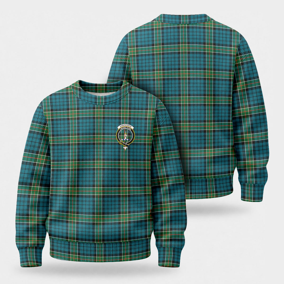 Kirkpatrick Ancient Tartan Crest Sweater