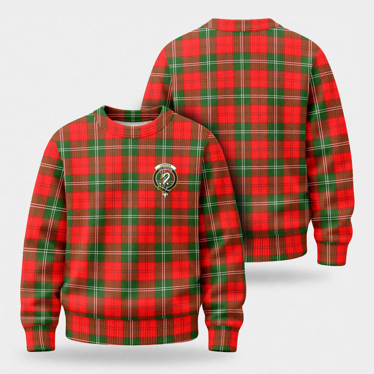 Lennox Tartan Crest Sweater