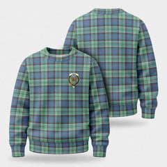 Leslie Hunting Ancient Tartan Crest Sweater