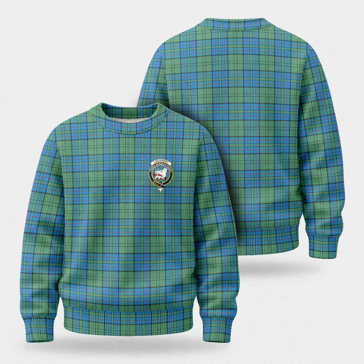 Lockhart Tartan Crest Sweater