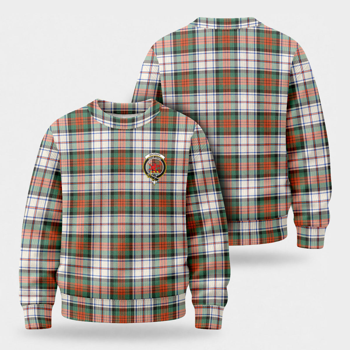 MacDuff Dress Ancient Tartan Crest Sweater