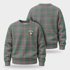 MacFarlane Hunting Ancient Tartan Crest Sweater