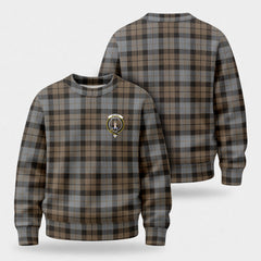 MacKay Weathered Tartan Crest Sweater