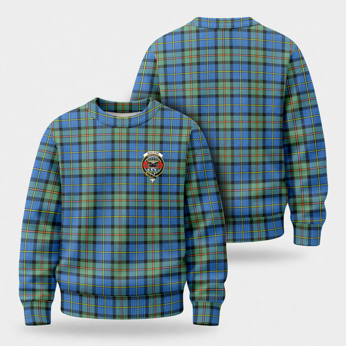 MacLeod of Harris Ancient Tartan Crest Sweater