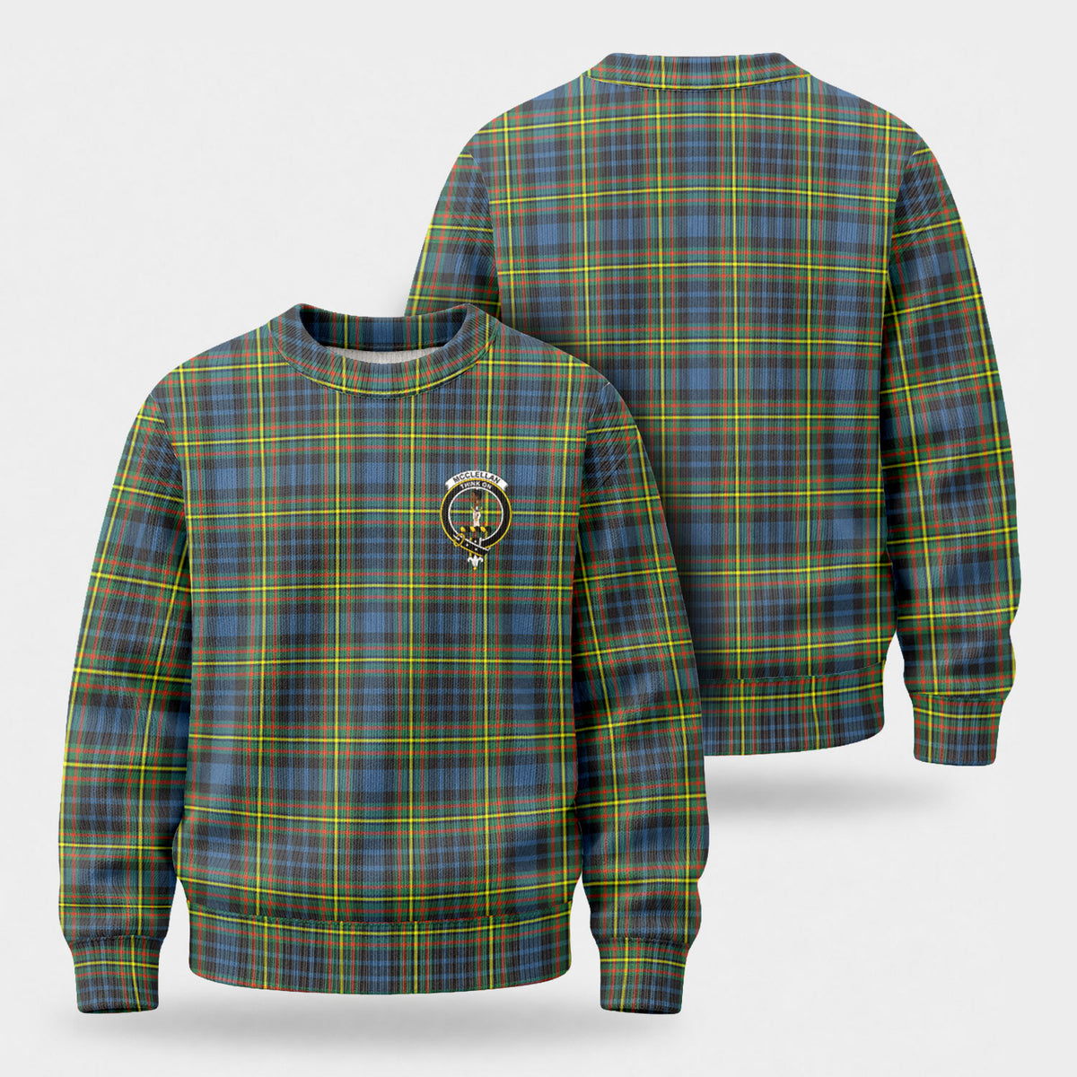 McClellan Ancient Tartan Crest Sweater